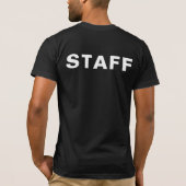 Professioneel Zakelijk Logo T-shirt (Achterkant)