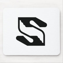 Professioneel zakelijke handdruk Letter S