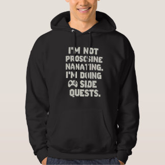 Professioneel Zij-Questor Funny Gamer Hoodie