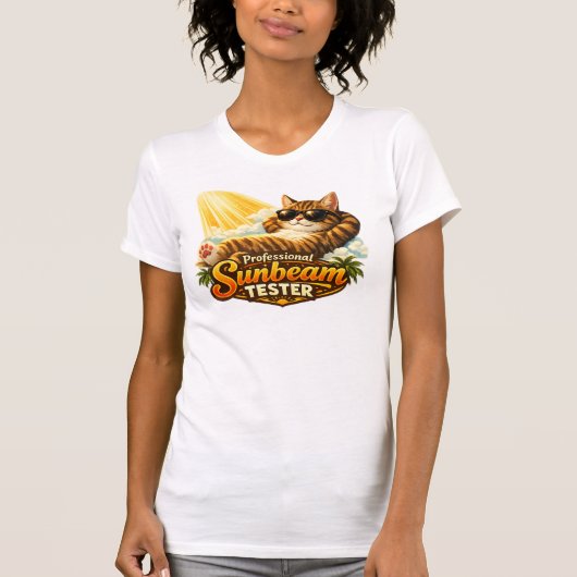 Professioneel Zonneschijn Tester Dames T-Shirt (Voorkant)