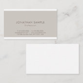 Professioneel, zuiver grafisch ontwerp Modern mode Visitekaartje (Voorkant / Achterkant)