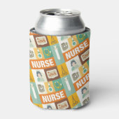 Professioneel zurenpictogram ontworpen blikjeskoeler (Blikje Voorkant)