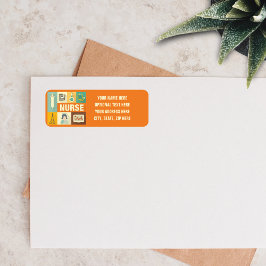 Professioneel zurenpictogram ontworpen etiket