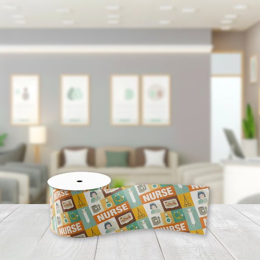 Professioneel zurenpictogram ontworpen grosgrain lint