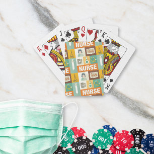 Professioneel zurenpictogram ontworpen pokerkaarten