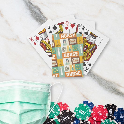 Professioneel zurenpictogram ontworpen pokerkaarten