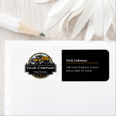 Professioneel Zwaar Materiaalbouwbedrijf Etiket (Insitu)