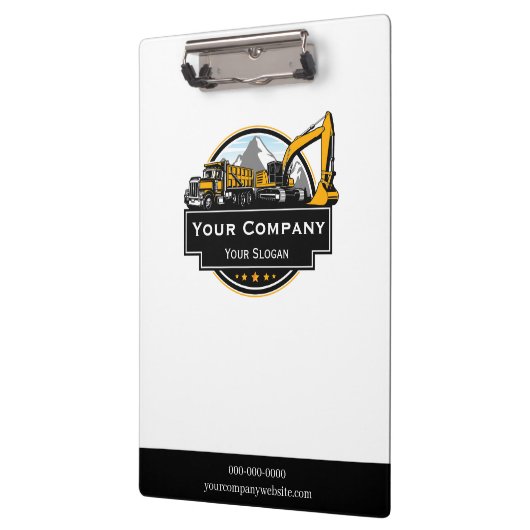 Professioneel Zwaar Materiaalbouwbedrijf Klembord (Links)