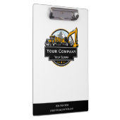 Professioneel Zwaar Materiaalbouwbedrijf Klembord (Rechts)