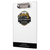 Professioneel Zwaar Materiaalbouwbedrijf Klembord (Links)