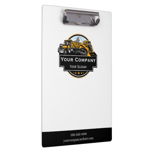 Professioneel Zwaar Materiaalbouwbedrijf Klembord (Rechts)