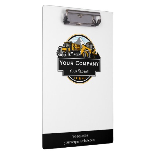 Professioneel Zwaar Materiaalbouwbedrijf Klembord (Rechts)