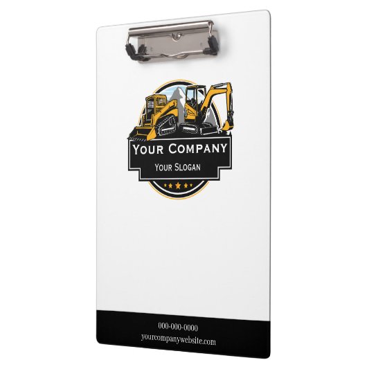 Professioneel Zwaar Materiaalbouwbedrijf Klembord (Links)