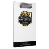 Professioneel Zwaar Materiaalbouwbedrijf Klembord (Rechts)