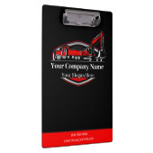 Professioneel Zwaar Materiaalbouwbedrijf Klembord (Rechts)