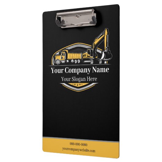 Professioneel Zwaar Materiaalbouwbedrijf Klembord (Links)