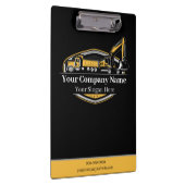 Professioneel Zwaar Materiaalbouwbedrijf Klembord (Rechts)