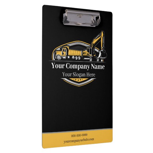 Professioneel Zwaar Materiaalbouwbedrijf Klembord (Rechts)