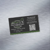 Professioneel Zwaar Materiaalbouwbedrijf Magnetisch Visitekaartje (Voorbeeld)