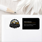 Professioneel Zwaar Materiaalreparatiebedrijf Etiket (Insitu)