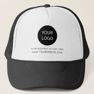 Professioneel Zwart Aangepast Bedrijf Logo Busines Trucker Pet