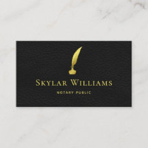 Professioneel zwart en goudvetleder