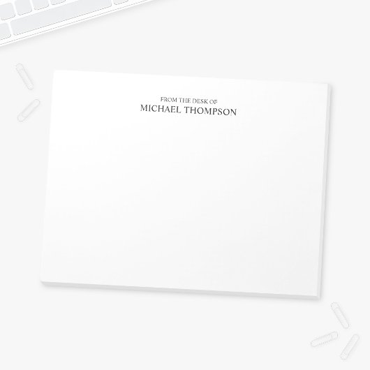 Professioneel zwart-wit notitieblok