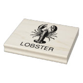 Professionele aangepaste kreeft bruiloft maaltijd  rubberstempel (Stempel)