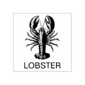 Professionele aangepaste kreeft bruiloft maaltijd  rubberstempel (Afrduk)