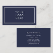 Professionele aangepaste Logo | Eenvoudig en minim Visitekaartje (Voorkant / Achterkant)
