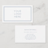 Professionele aangepaste Logo | Eenvoudig en minim Visitekaartje (Voorkant / Achterkant)