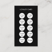 Professionele aangepaste logo-kaart klantenkaartje (Voorkant)