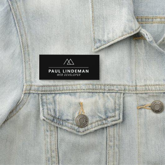 Professionele Aangepaste Logo Medewerker Magnetisc Naamplaatje (In situ)