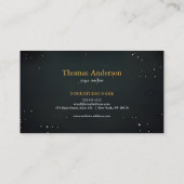 Professionele aangepaste Lotus Logo Yoga Studio Visitekaartje (Achterkant)