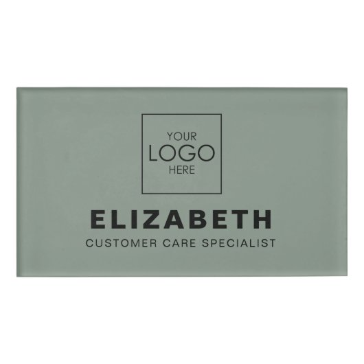 Professionele Aangepaste Magnetische Naam Badges m (Voorkant)