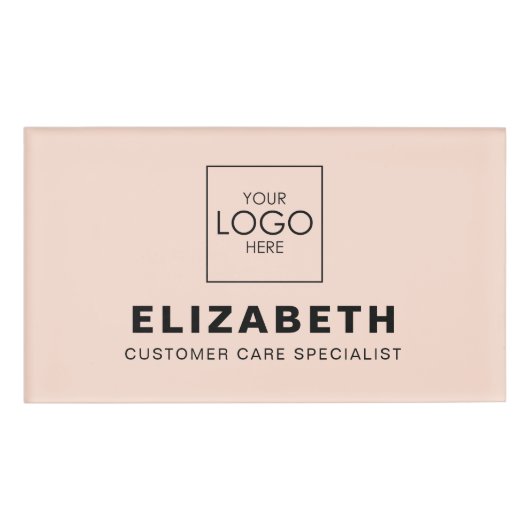 Professionele Aangepaste Magnetische Naam Badges m (Voorkant)