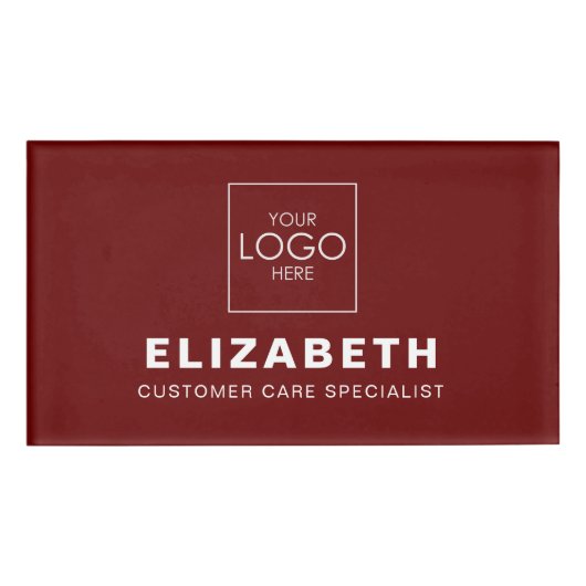 Professionele Aangepaste Magnetische Naam Badges m (Voorkant)