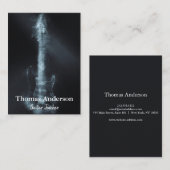 Professionele aangepaste muziekinstrument gitaar visitekaartje (Voorkant / Achterkant)