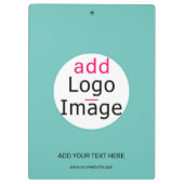 Professionele aangepaste zakelijke grafische kaart klembord (Achterkant)