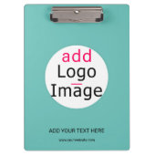 Professionele aangepaste zakelijke grafische kaart klembord (Voorkant)