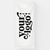 Professionele aangepaste zakelijke Logo-banner Spandoek (Verticaal)