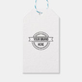 Professionele aangepaste zakelijke Logo Cadeaulabel (Voorkant)