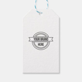 Professionele aangepaste zakelijke Logo Cadeaulabel