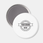 Professionele aangepaste zakelijke Logo Magneet (Voorkant / Achterkant)