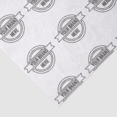 Professionele aangepaste zakelijke Logo Tissuepapier (Detail)