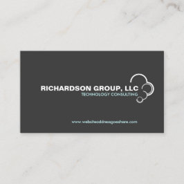 Professionele Abstracte Cloud Logo Visitekaartje