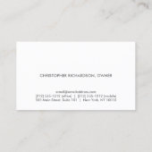 Professionele Abstracte Cloud Logo Visitekaartje (Achterkant)