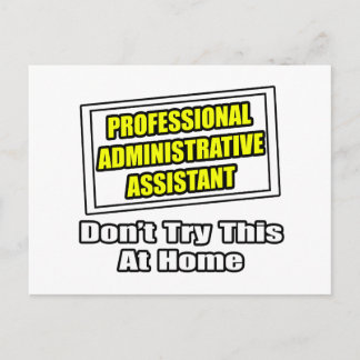Professionele administratieve assistent...Joke Briefkaart