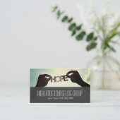 Professionele adviesgroep Life Coach Visitekaartje (Staand voorkant)