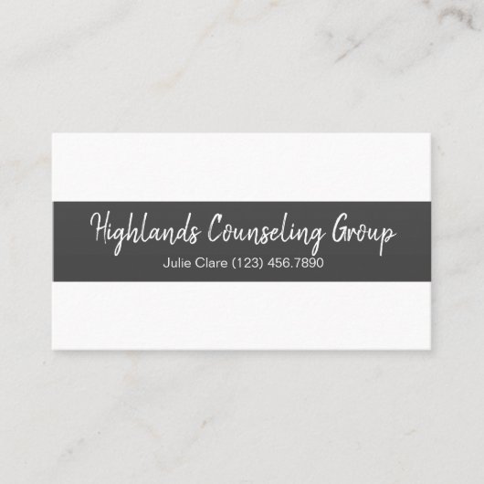 Professionele adviesgroep Life Coach Visitekaartje (Voorkant)